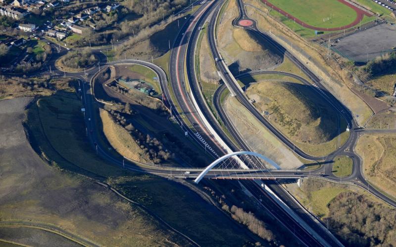 The A465 Section 2 Heads of the Valleys Road