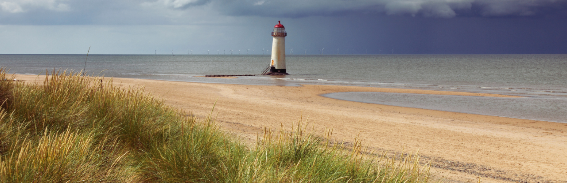 a picture of a Flintshire beach