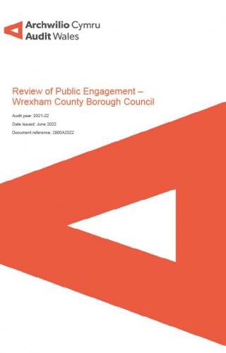 Front cover image of Wrexham County Borough Council – Review of Public Engagement