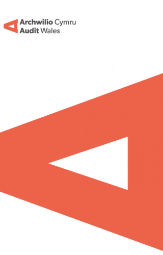 Audit Wales report cover with large logo